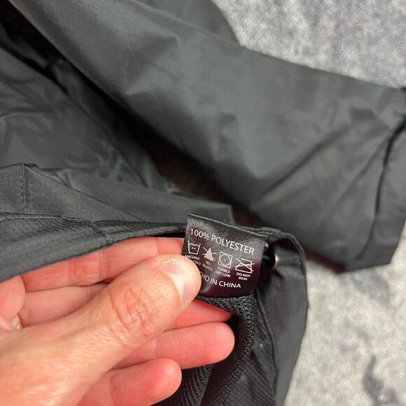 Dixxon Flannel Co Hooded Windbreaker Full Zip Jacket Black Men's M NWT - Picture 4 of 10